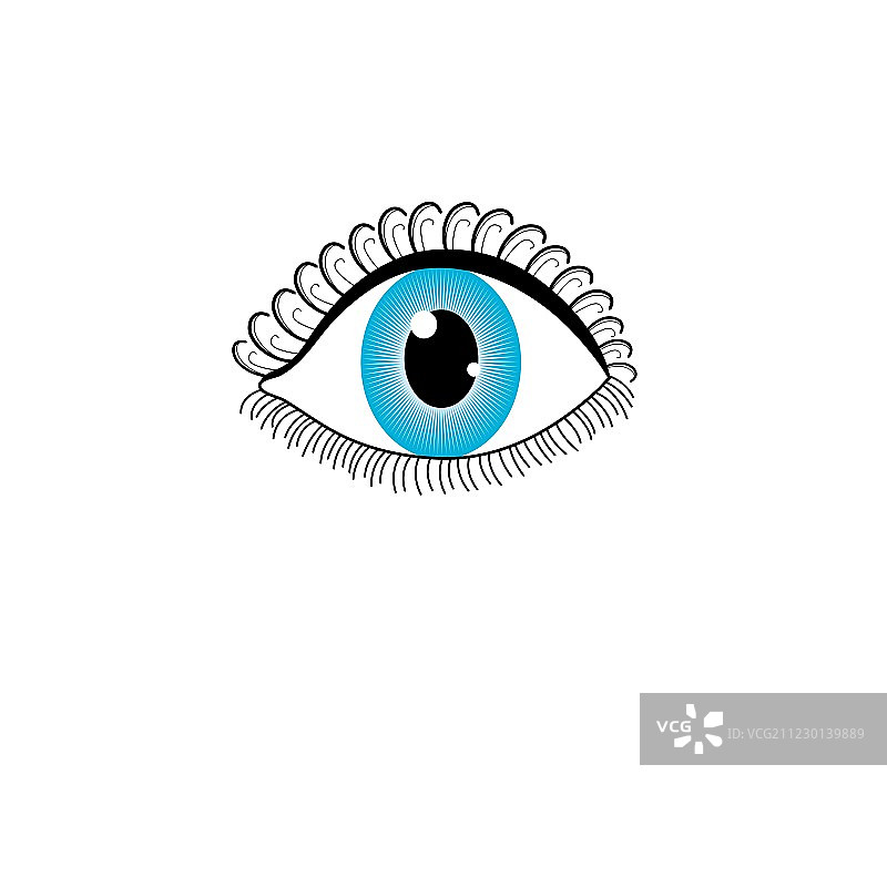 图形眼睛图片素材