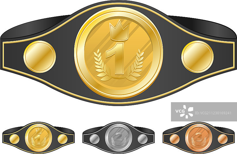 三条冠军腰带图片素材