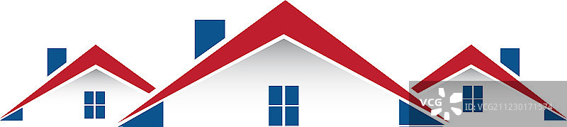 房地产房屋标志图片素材