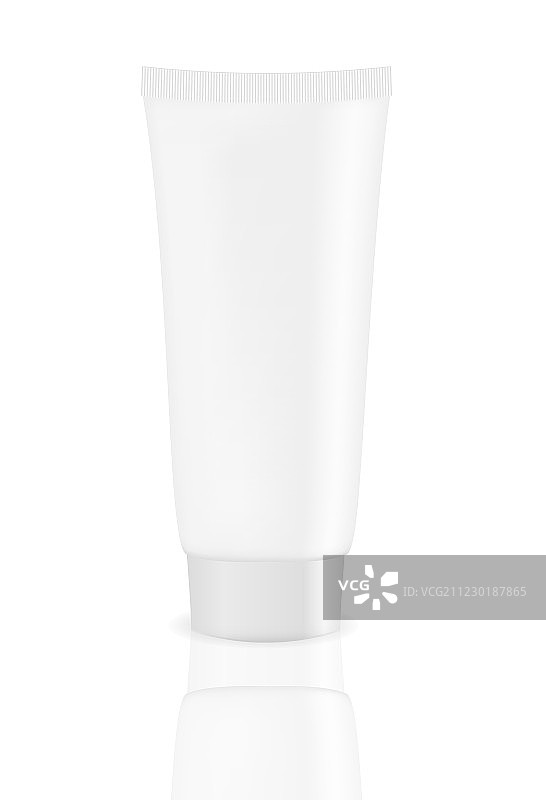 白色奶油管图片素材