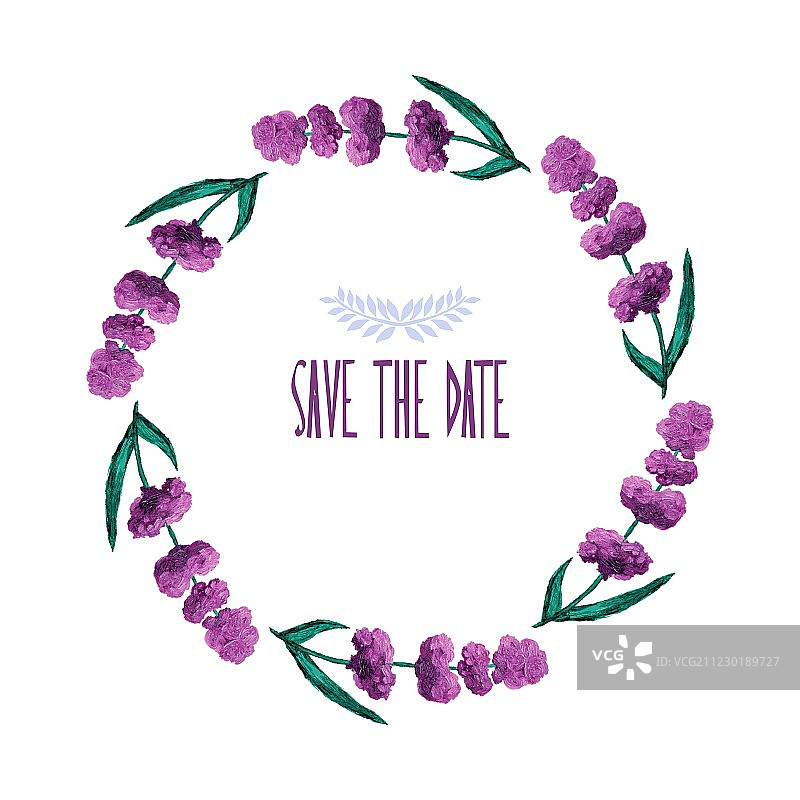 花的框架图片素材