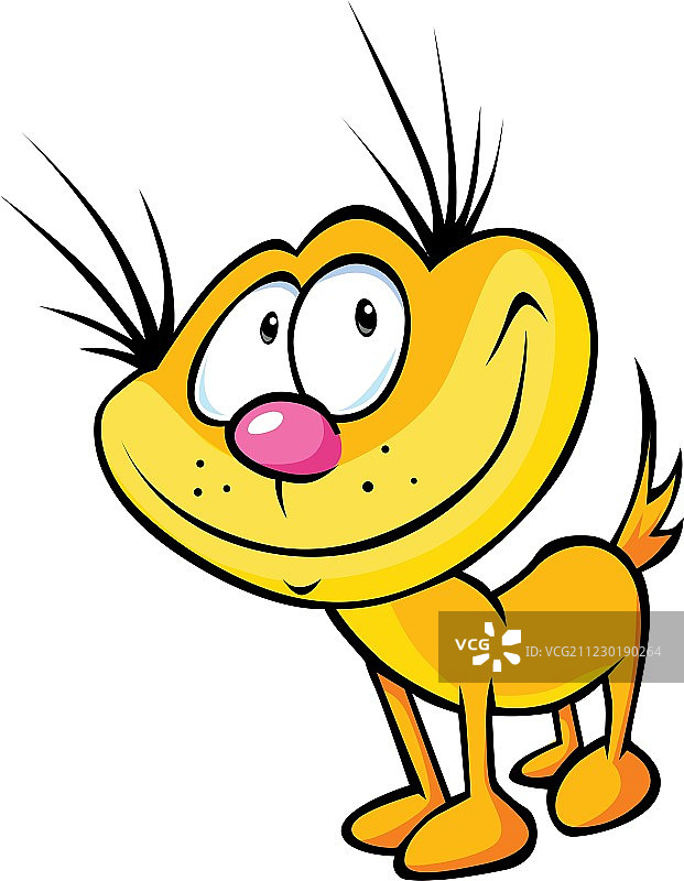 趣味卡通狗狗图片素材