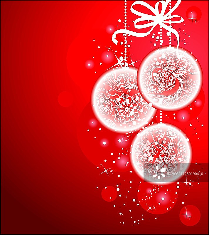 圣诞球图片素材