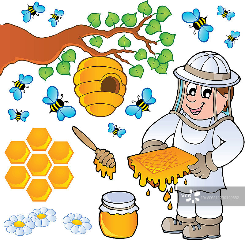 蜜蜂主题素材合集图片素材