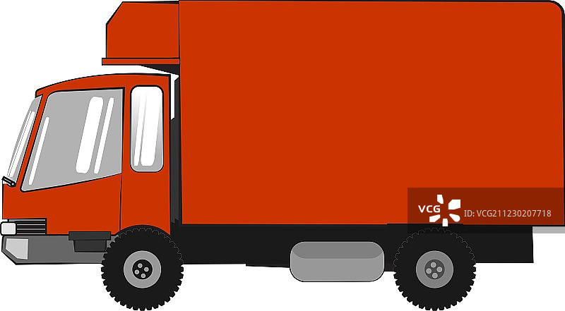 送货卡车图片素材