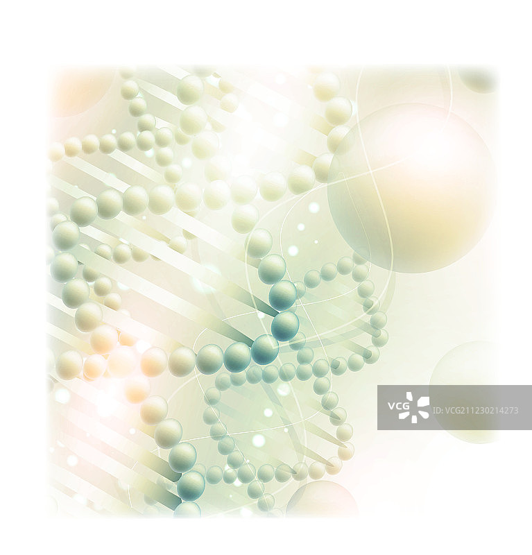 具有DNA的科学背景图片素材