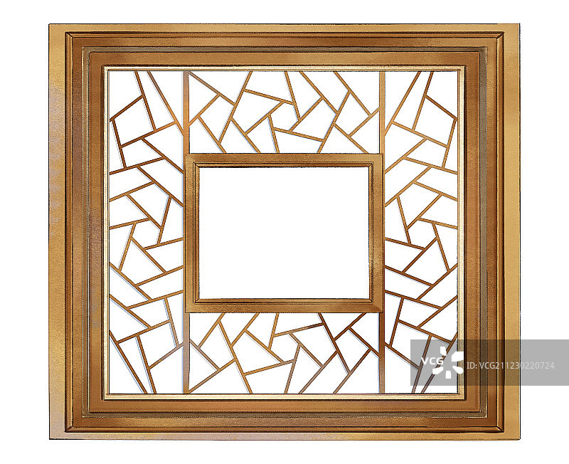 中国风古风窗户窗棂插图 白底图片素材