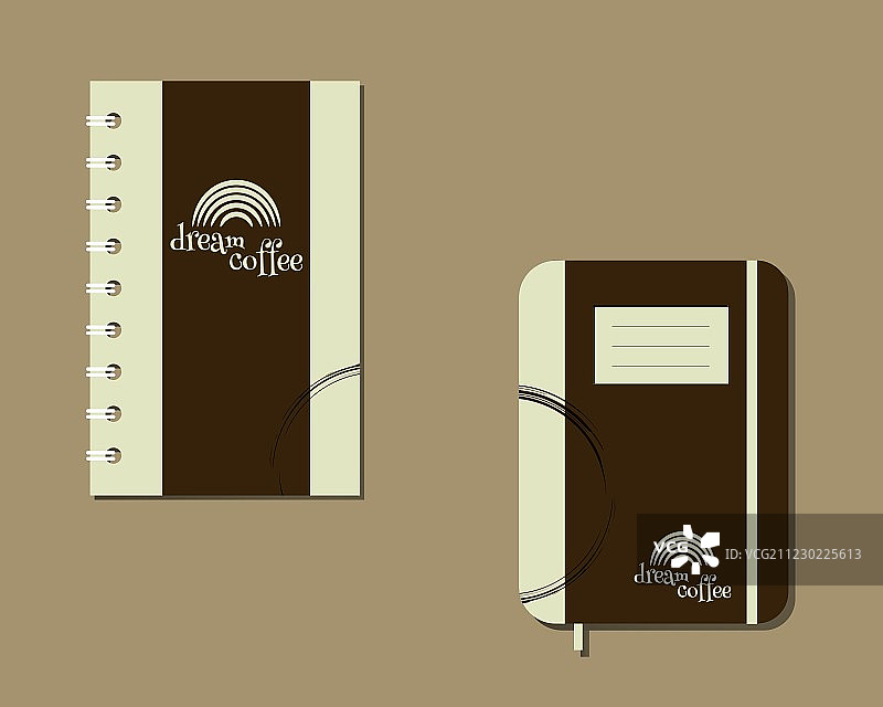 咖啡馆企业VI模板设计图片素材