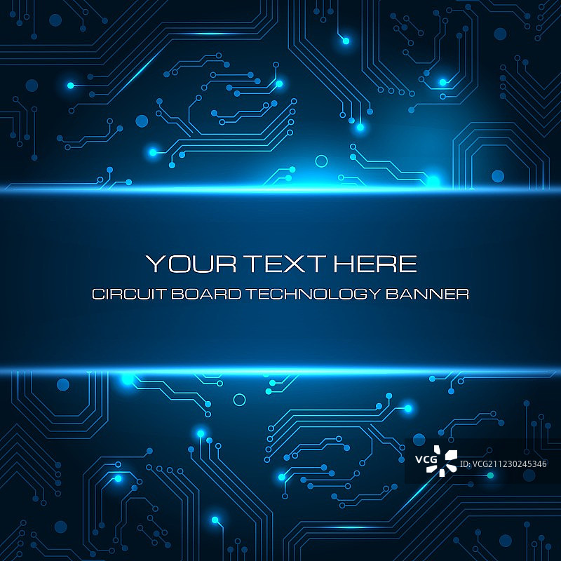 带文本空间的科技背景图片素材