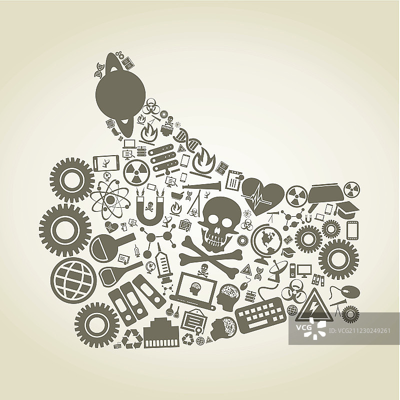 手与科学图片素材