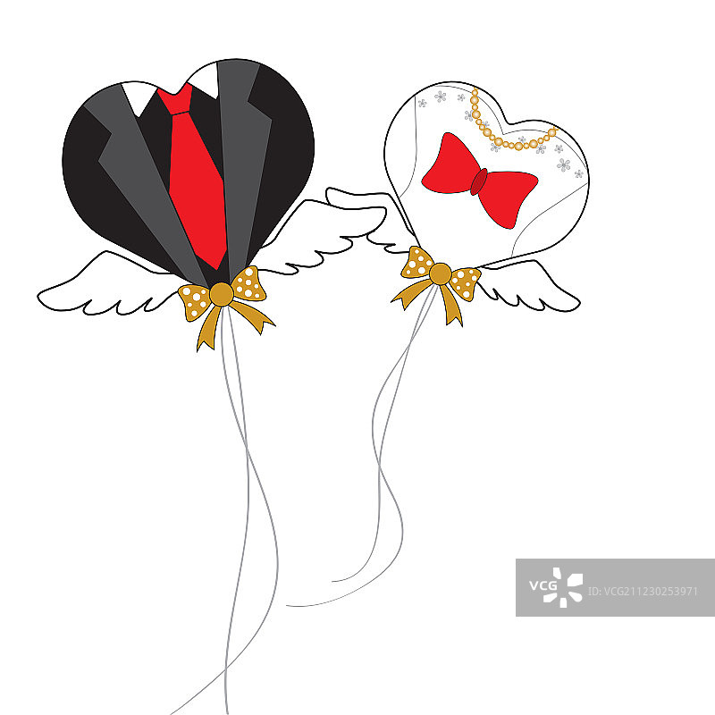 婚礼气球图片素材