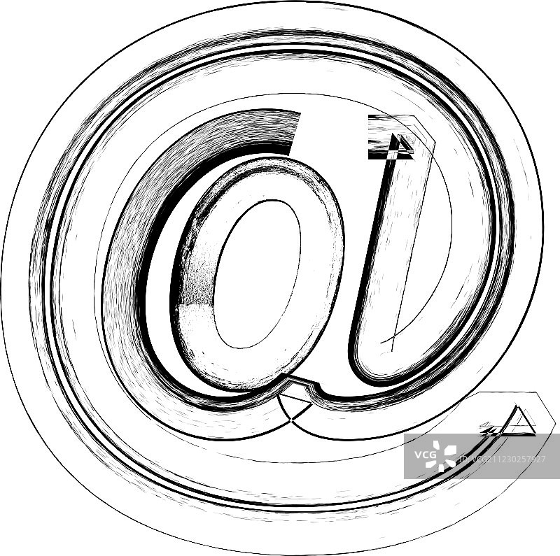 Grunge风格字体符号图片素材