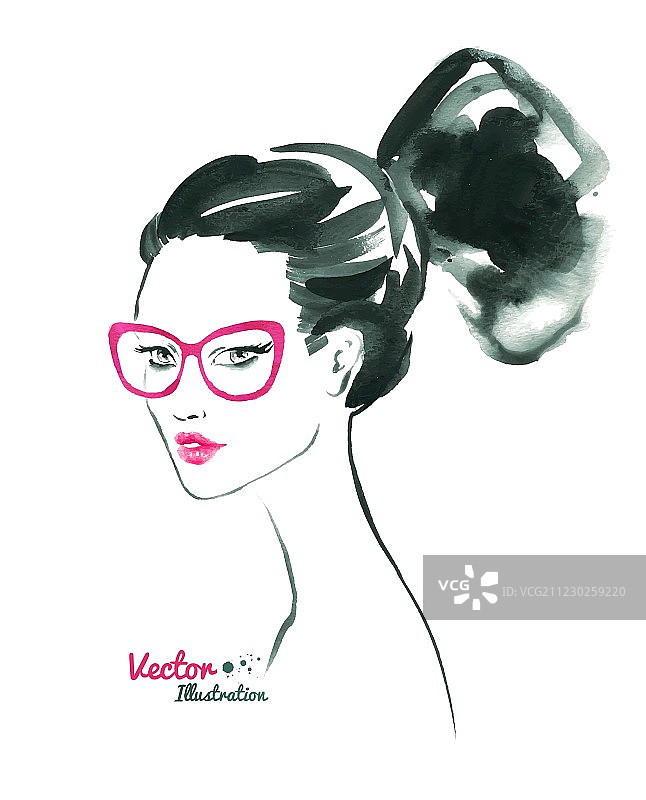 女性肖像图片素材