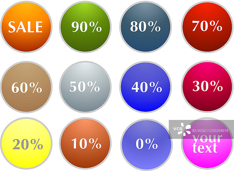 打折促销标签图片素材