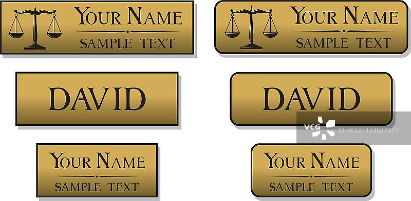 雕刻金属铭牌图片素材