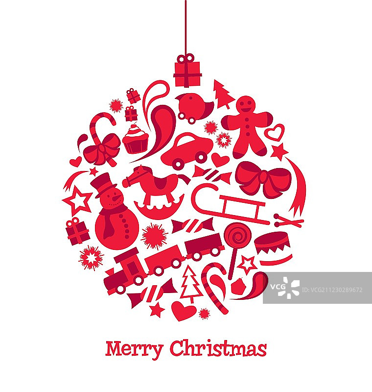 圣诞球图片素材