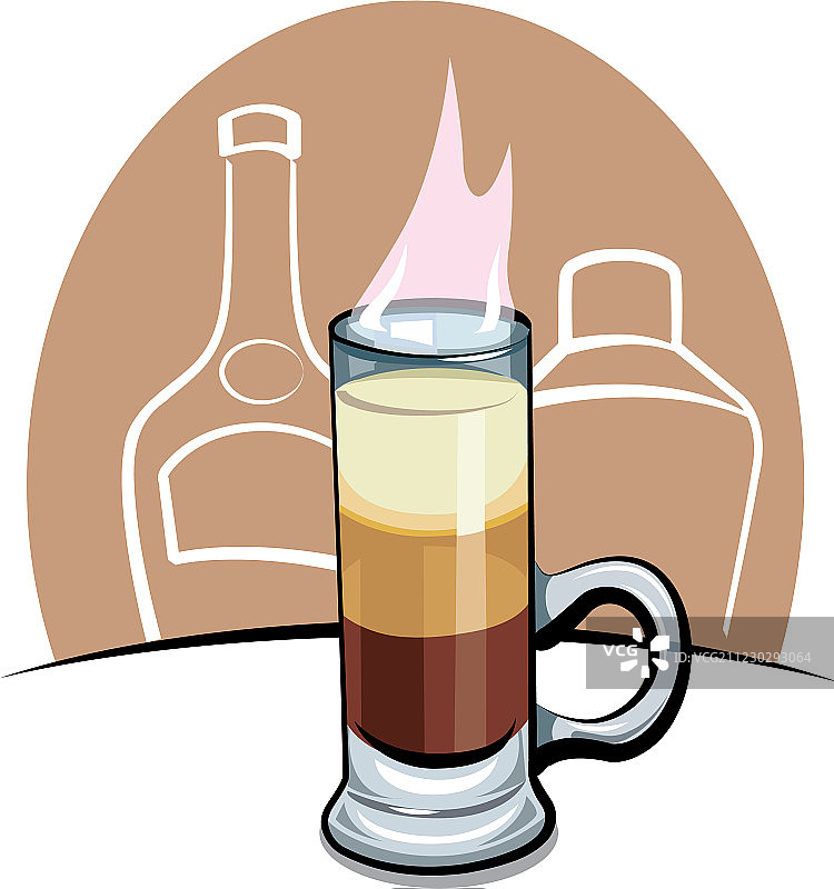 B-52鸡尾酒图片素材