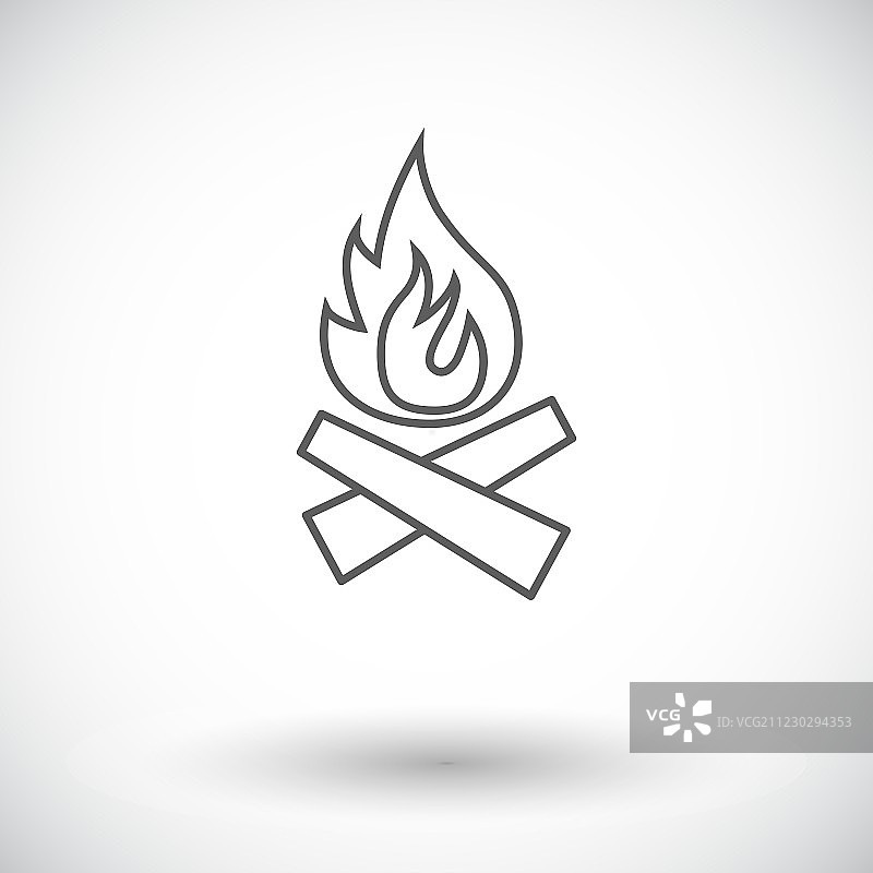 篝火图标图片素材