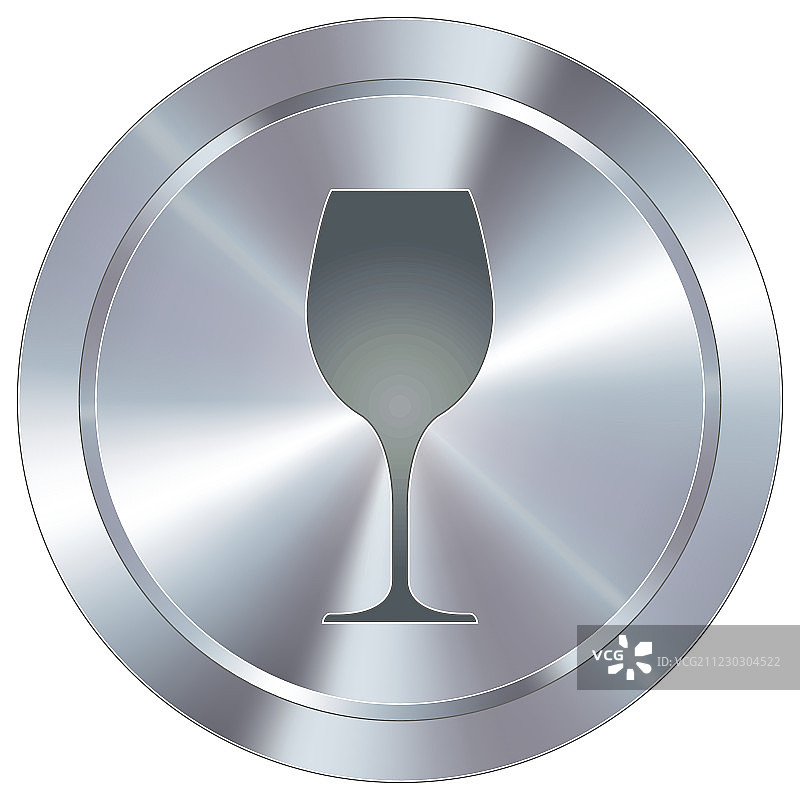 葡萄酒杯工业按钮图片素材