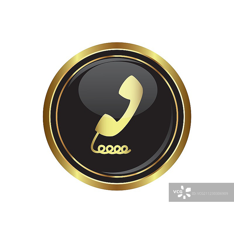 电话听筒图标图片素材