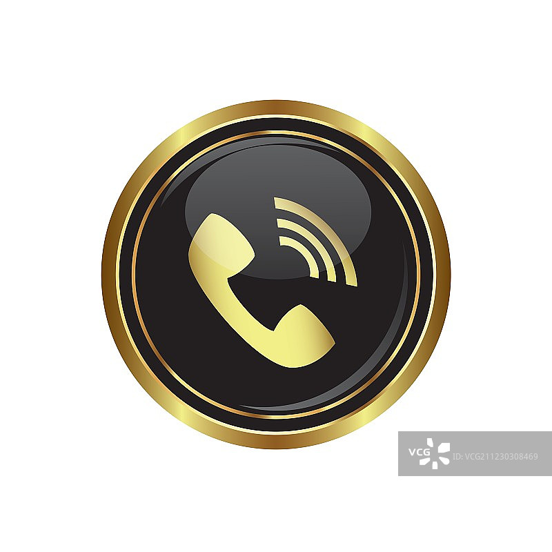 电话听筒图标图片素材