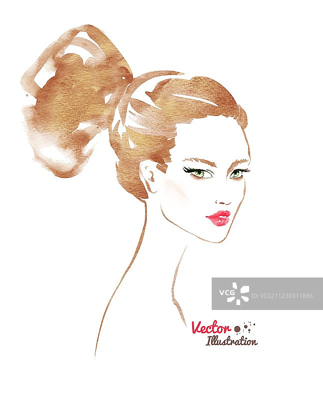 女性肖像图片素材