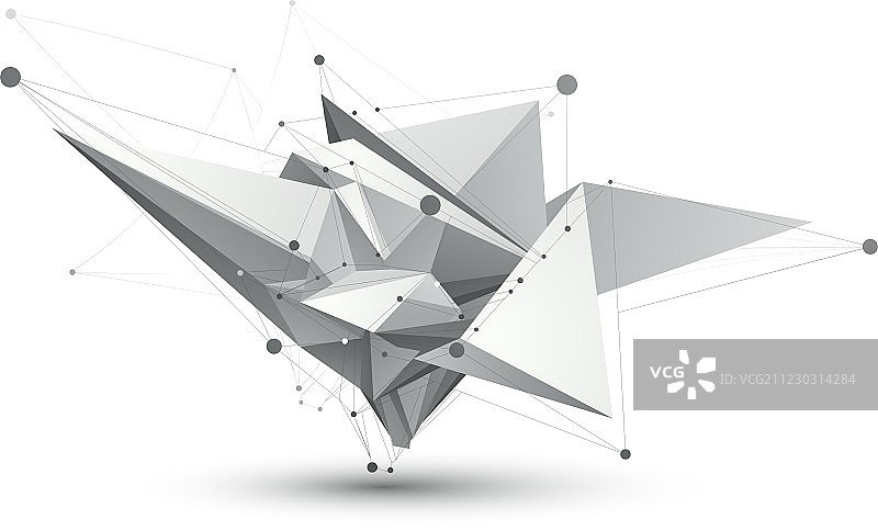 空间单色数字EPS8对象维度图片素材