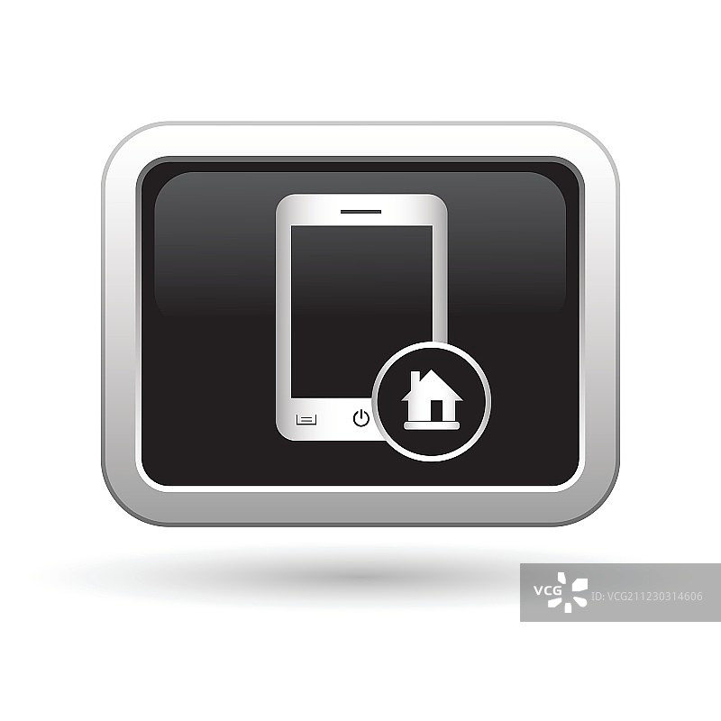 带主菜单的电话图标图片素材