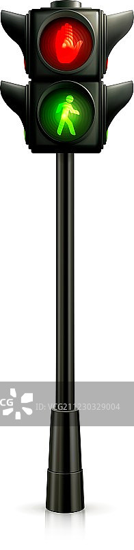 交通信号灯图片素材
