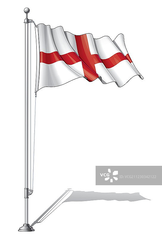 英格兰旗杆图片素材