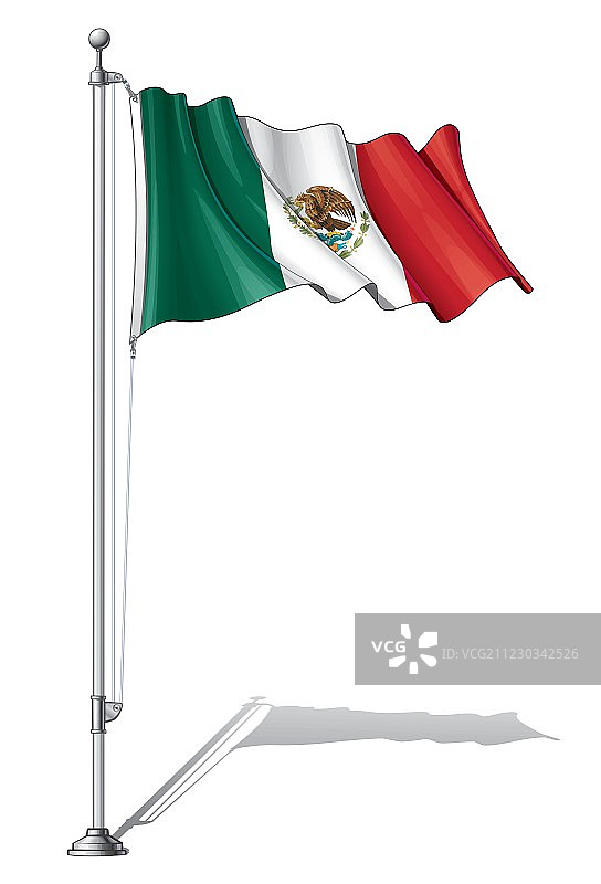 墨西哥旗杆图片素材