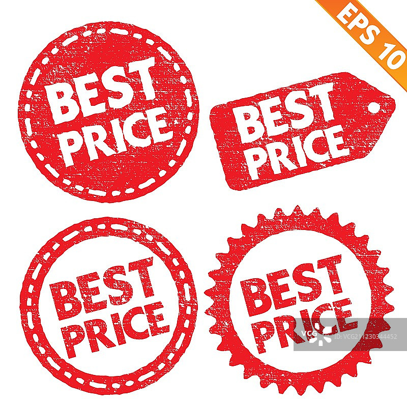 最佳价格标签印章贴纸图片素材