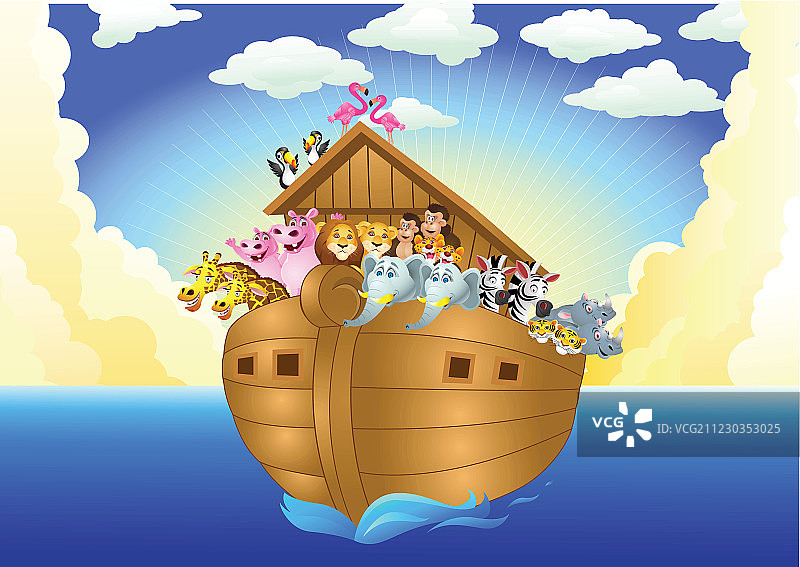 诺亚方舟图片素材