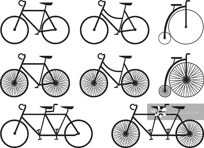 自行车图片素材