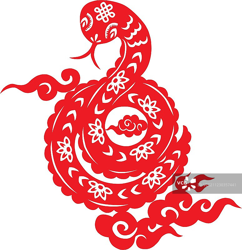中国新年蛇年图片素材