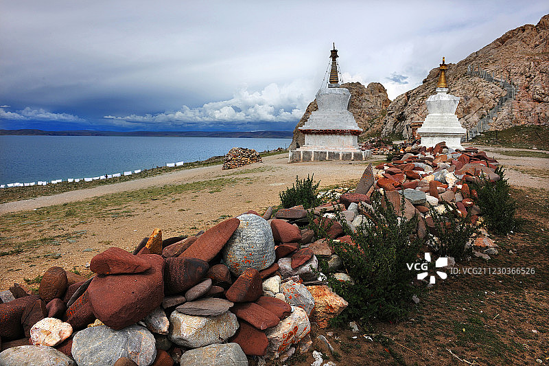 西藏，纳木措风景图片素材