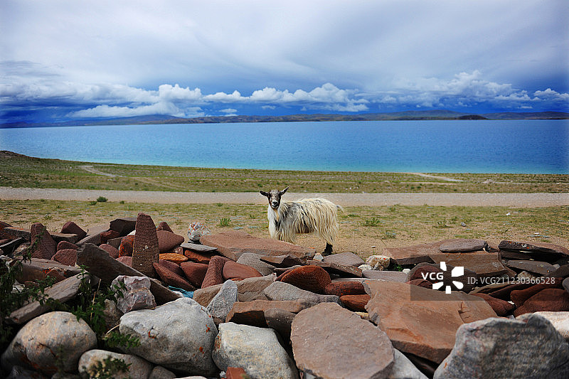 西藏，纳木措风景图片素材