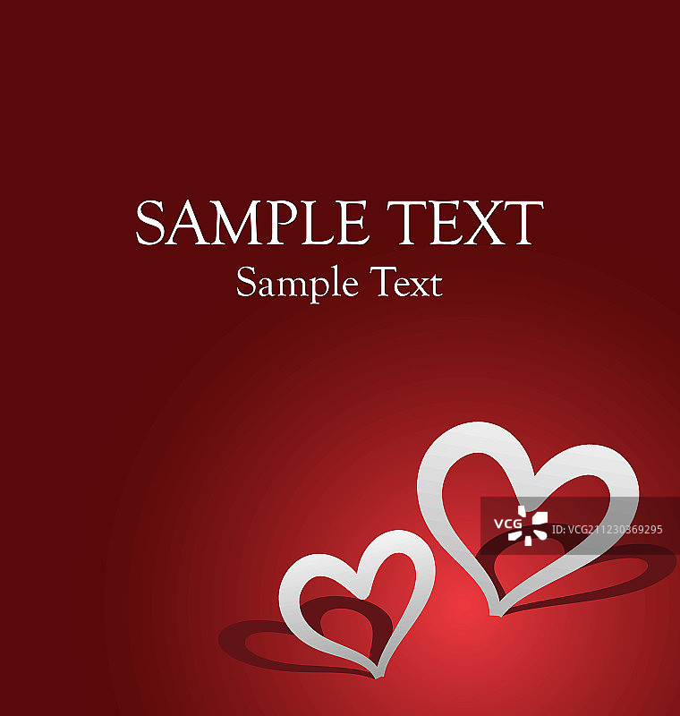 情人节或生日浪漫庆祝矢量卡片图片素材