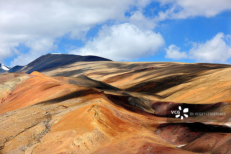 西藏阿里，扎达土林风景图片素材