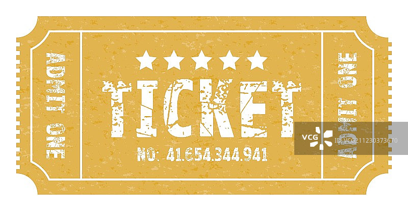 单张票图片素材