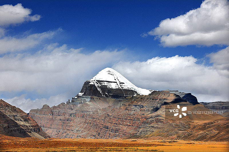 西藏，岗仁波齐神山图片素材