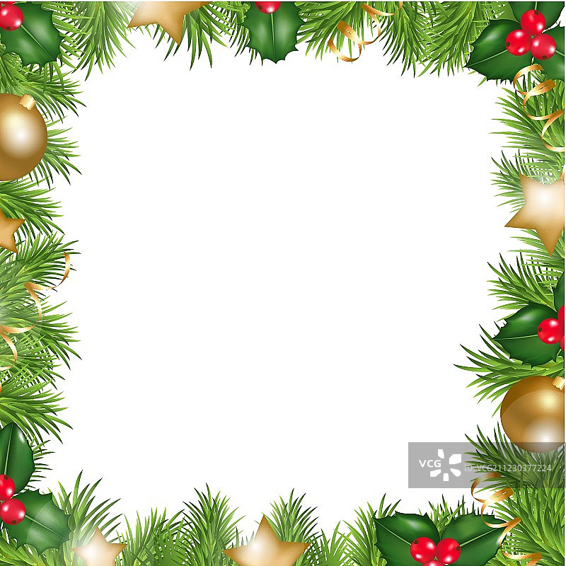 圣诞节边框图片素材