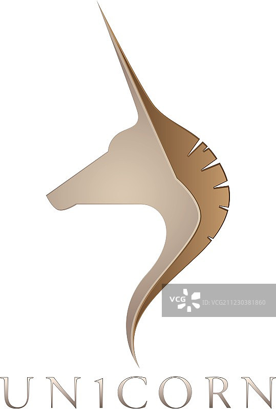 独角兽标志图片素材