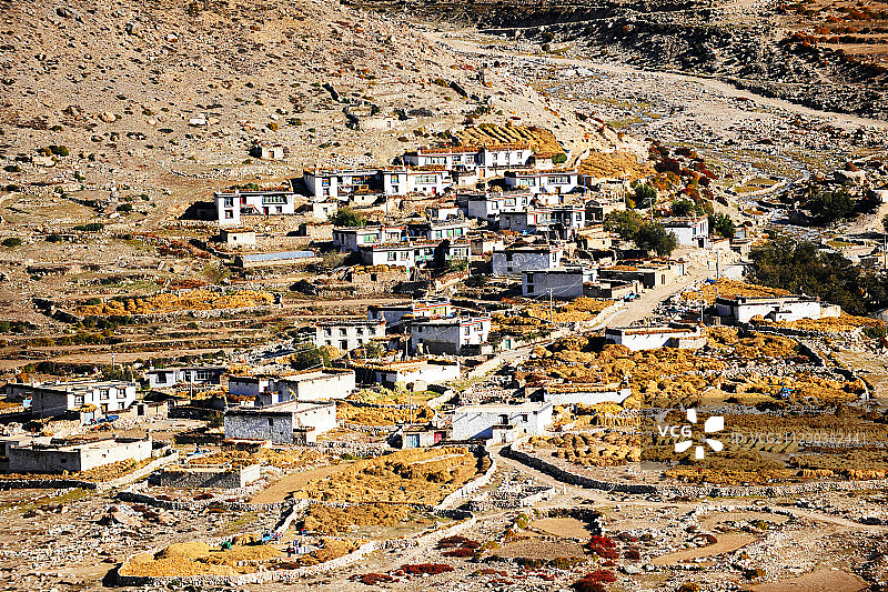 西藏，樟木口岸图片素材