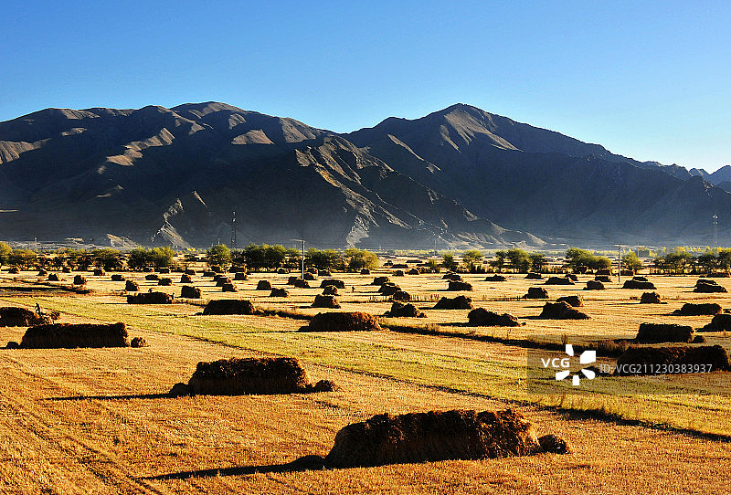 西藏，日喀则风景图片素材