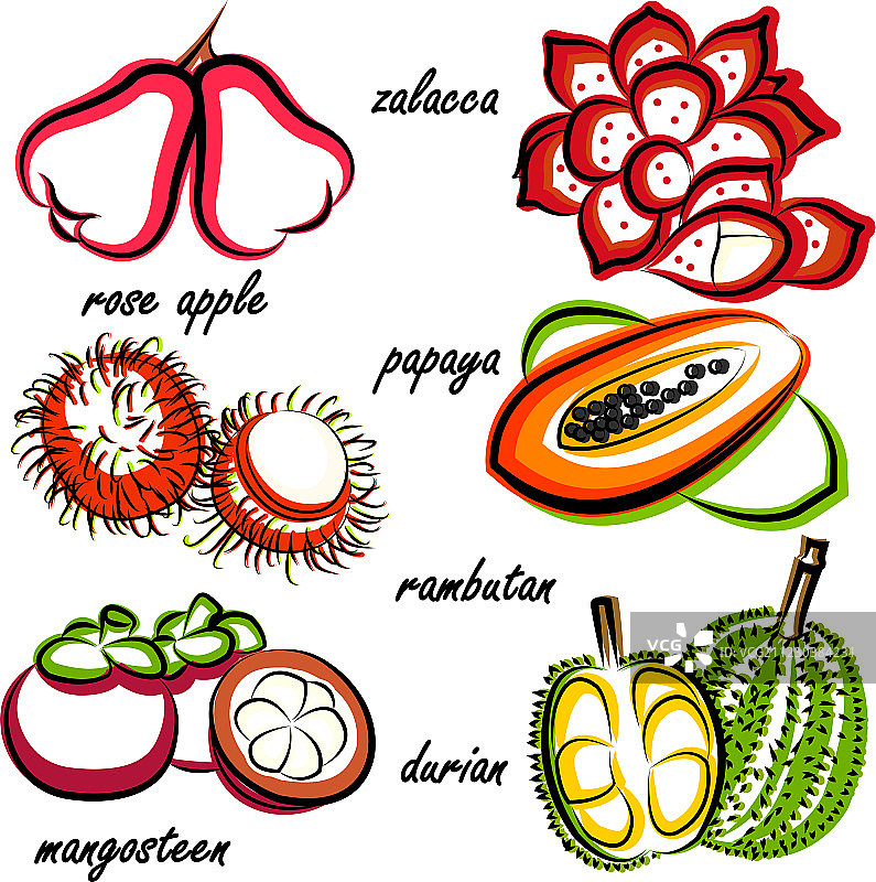 泰国水果图片素材