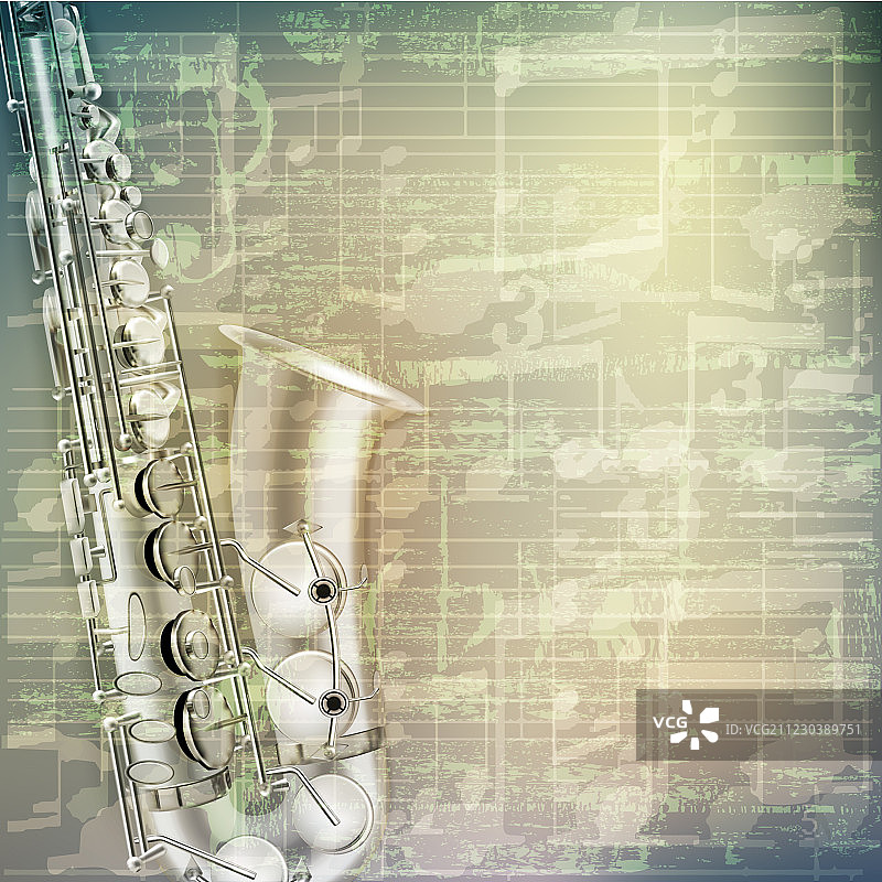 抽象纹理绿色裂纹音乐符号图片素材