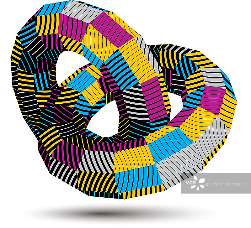 3D抽象多边形复杂设计图片素材