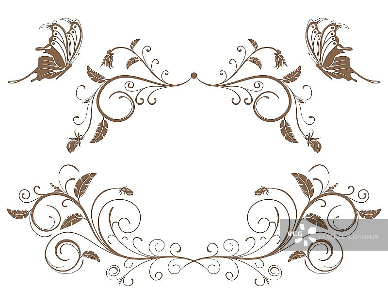 花的设计图片素材