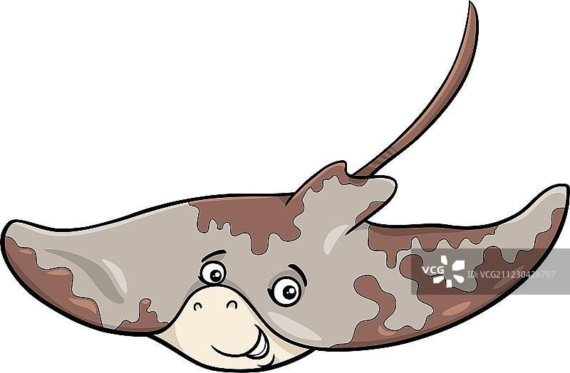 卡通鳐鱼图片素材